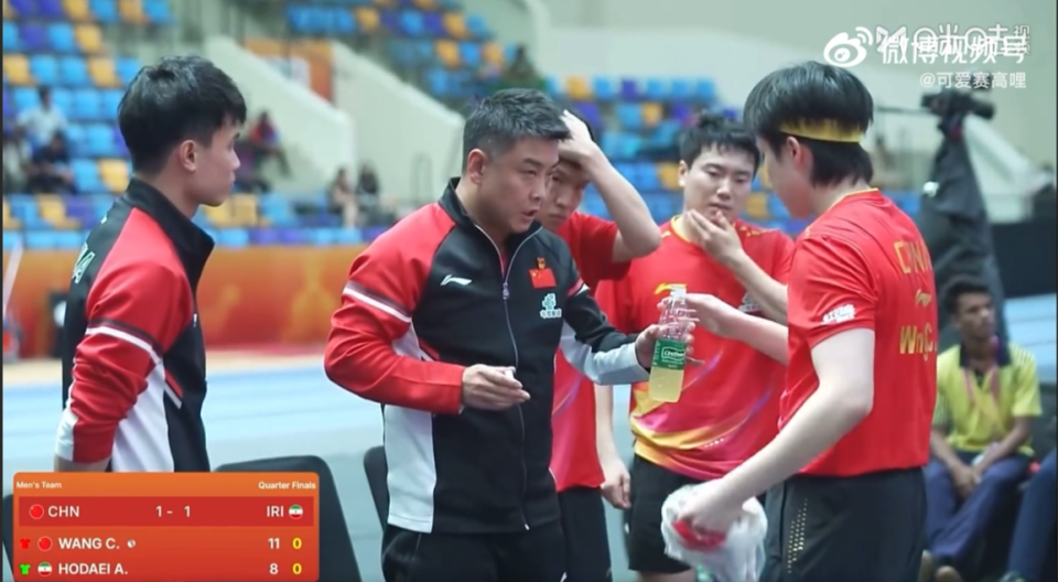 img, 楚钦的带领, 中国队在大